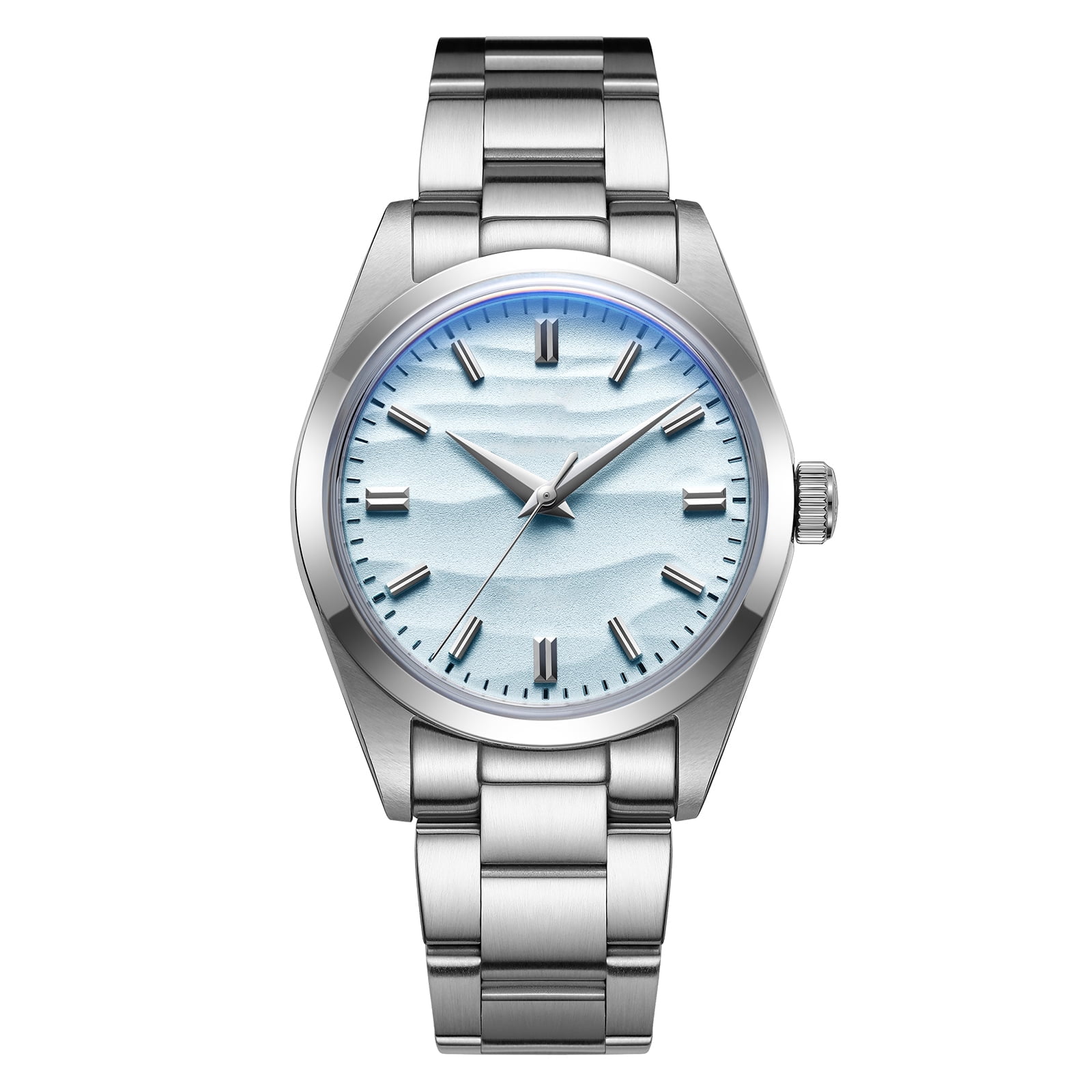 ADDIESDIVE AD2030 Luxury Quartz Watch with Japanese VH31 Quartz Movement, 316L Stainless Steel, 100m Waterproof Diver Watches, Unisex 36mm Dress/Casual