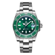 ADDIESDIVE Mens Diver Watch 200m Quartz BGW9 Luminous Stainless Steel Bracelet