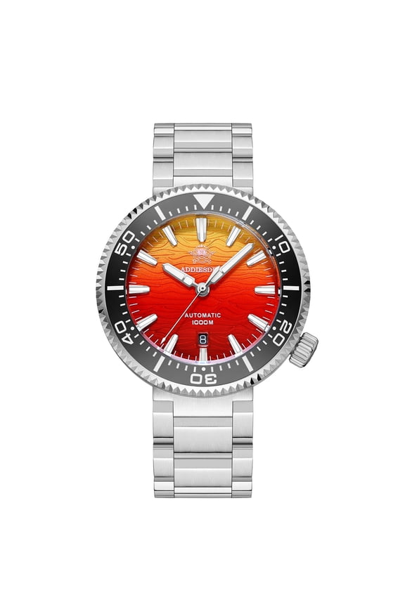 Men's Automatic Watch Dive 1000m with Japanese Movement, Sapphire Crystal, Ceramic Bezel, Luminous, Analog Mechanical Watches for Men with Stainless Steel Bracelet