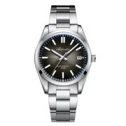 ADDIESDIVE Mens Automatic Dive Watch 100M Waterproof NH35 Sapphire Crystal BGW9 Luminous Black Gradient Dial Gift for Men