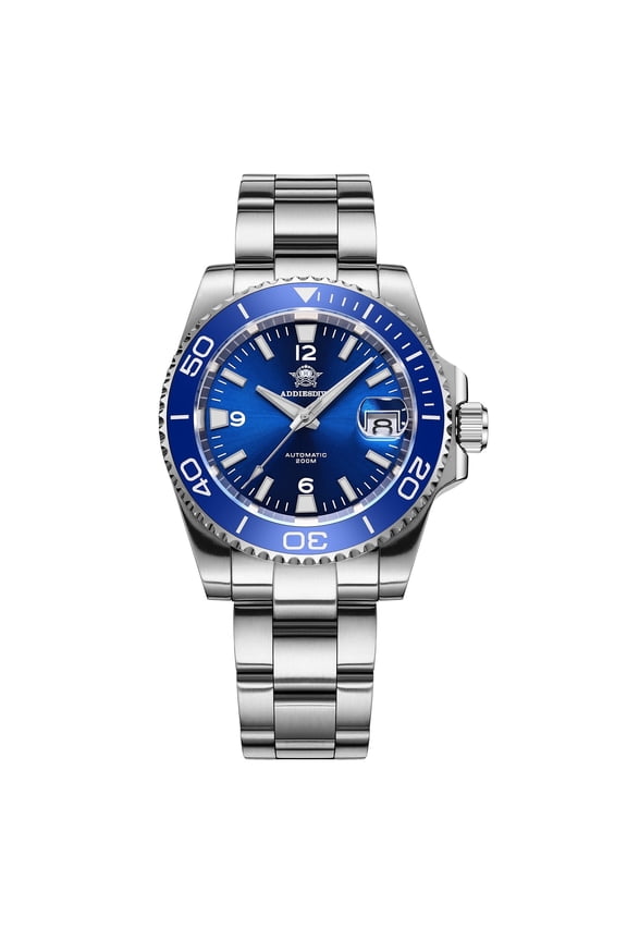 Men's Automatic Watch Dive 200M, NH35A Movement, Sapphire Crystal & Ceramic Bezel, Super Luminous Mechanical Watches