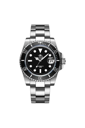 Men’s Automatic Dive Watch 200M Waterproof, Analog Watches with Japanese Movement Luminous Dial, Sapphire Crystal & Ceramic Bezel