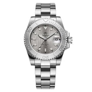 ADDIESDIVE Mens Automatic Watch, 200M Waterproof Dive Watch, NH35 Movement, Sapphire Crystal & Luminous, Stainless Steel Mechanical Watch for Business Casual