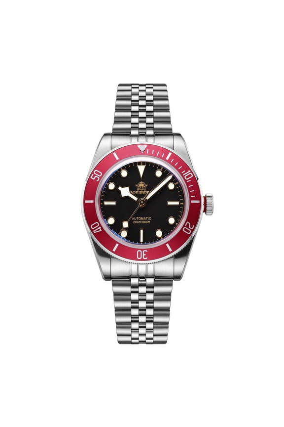 Men's Automatic Dive Watch 200m Water Resistant, Japanese NH35 Movement, 39mm Blue Luminous, Sapphire Crystal, Luxury Sports Watch for Men