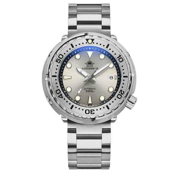 ADDIESDIVE Men's Automatic Dive Watch 300M Waterproof, NH35A Movement, Analog Watches with Sapphire Crystal, Ceramic Bezel, Luminous Dial