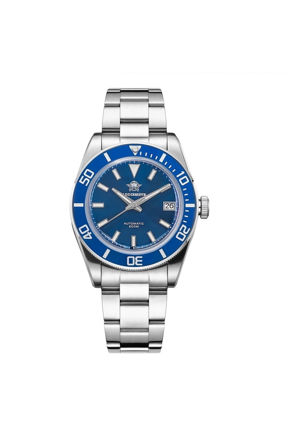 Men's Automatic Dive Watch 39mm, 200m Waterproof, Japanese NH35 Movement, Sapphire Crystal, Ceramic Bezel, Luminous, Stainless Steel Wristwatch
