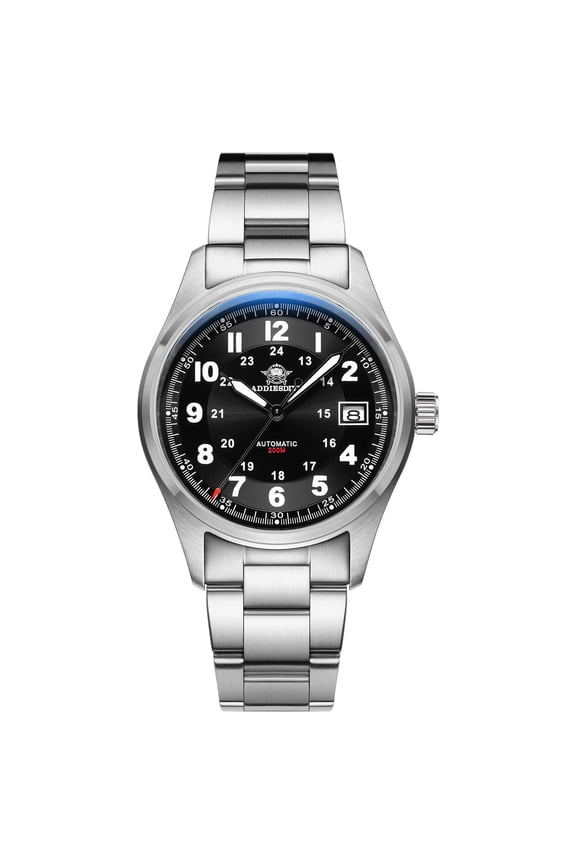 Men's Automatic Diver Watch 200m, Japanese NH35A Movement, Sapphire Crystal, BGW9 Luminous, 39mm Luxury Stainless Steel Watch