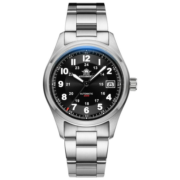 ADDIESDIVE Men's Automatic Diver Watch 200m, Japanese NH35A Movement, Sapphire Crystal, BGW9 Luminous, 39mm Luxury Stainless Steel Watch