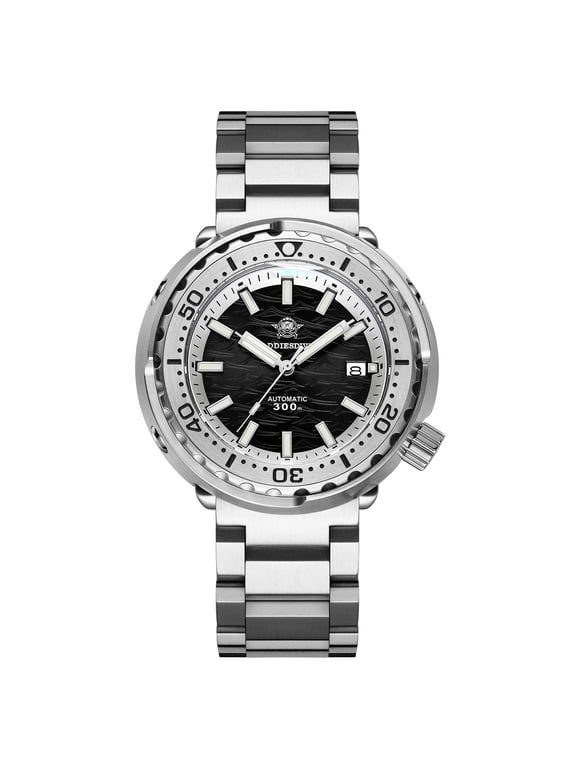 Men’s Automatic Diver Watch 300m Water Resistance, Japanese Movement Mechanical Watches, Sapphire Crystal, Luminous Dial 316L Steel Watch for Men