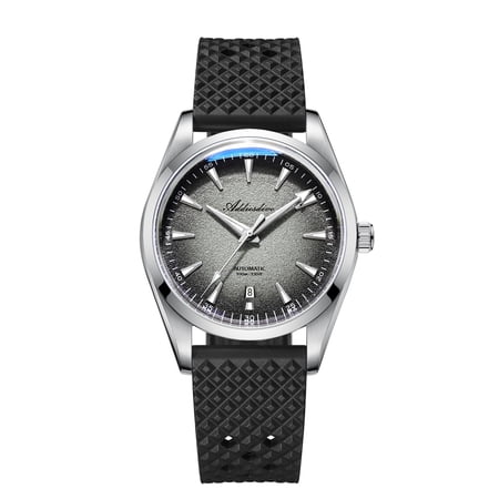 ADDIESDIVE Men's Automatic Watch Dive 100m Waterproof, Japanese Movement, Luminous Analog Dial, 316L Stainless Steel Watch, Fluoroelastomer Strap