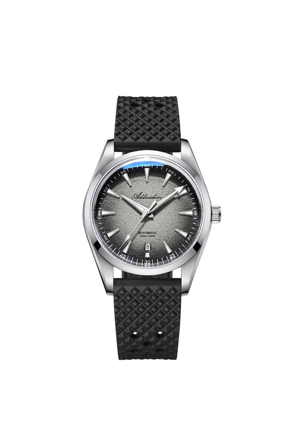 Men's Automatic Watch Dive 100m Waterproof, Japanese Movement, Luminous Analog Dial, 316L Stainless Steel Watch, Fluoroelastomer Strap