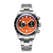 ADDIESDIVE Mens Chronograph Watch Dive 100M Waterproof Japanese VK64 Movement, 40mm Ceramic Bezel Stainless Steel Case, Luminous Sports Wrist Watch
