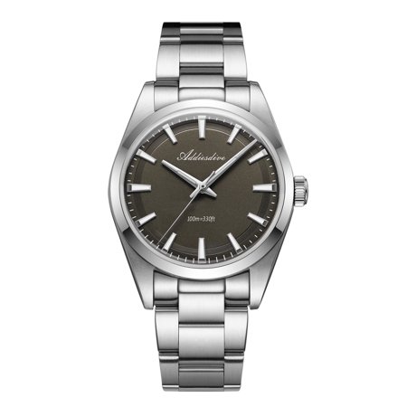 ADDIESDIVE Men's Dive Watch, 100m Waterproof Swiss Style Quartz Watch with VH31 Sweep Second Hand, 316L Stainless Steel, BGW9 Luminous