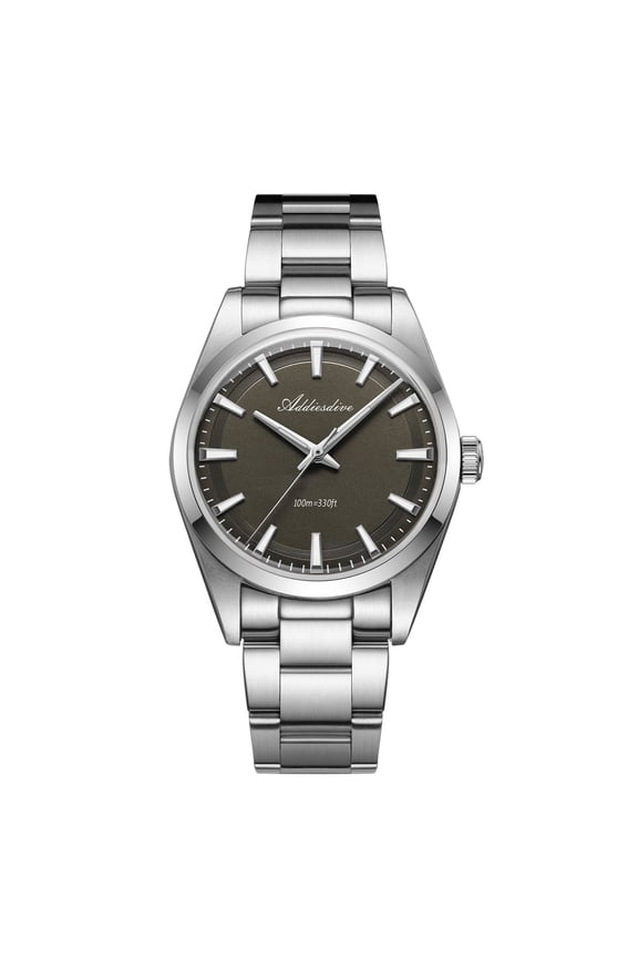 Men's Dive Watch, 100m Waterproof Swiss Style Quartz Watch with VH31 Sweep Second Hand, 316L Stainless Steel, BGW9 Luminous