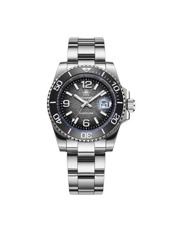 Men's Dive Watch 200M Waterproof, Japanese Quartz Movement, BGW9 Luminous, 316L Stainless Steel