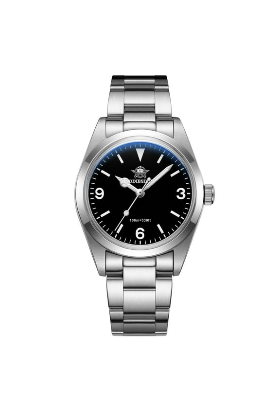 Men's Diver Quartz Watch - 100M Waterproof Stainless Steel Watch with Sapphire Crystal, BGW9 Luminous & Japanese VH31 Movement Luxury Watches for Men