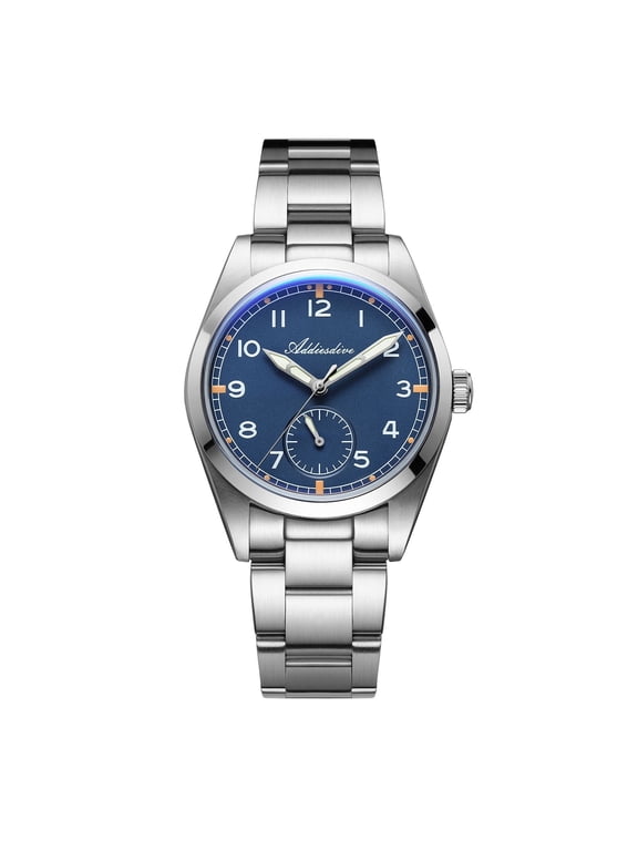 Men's Diver Watch 100M Waterproof Quartz Watch - Japanese VH60 Smooth-Sweep Movement, 316L Stainless Steel, Luminous Dial