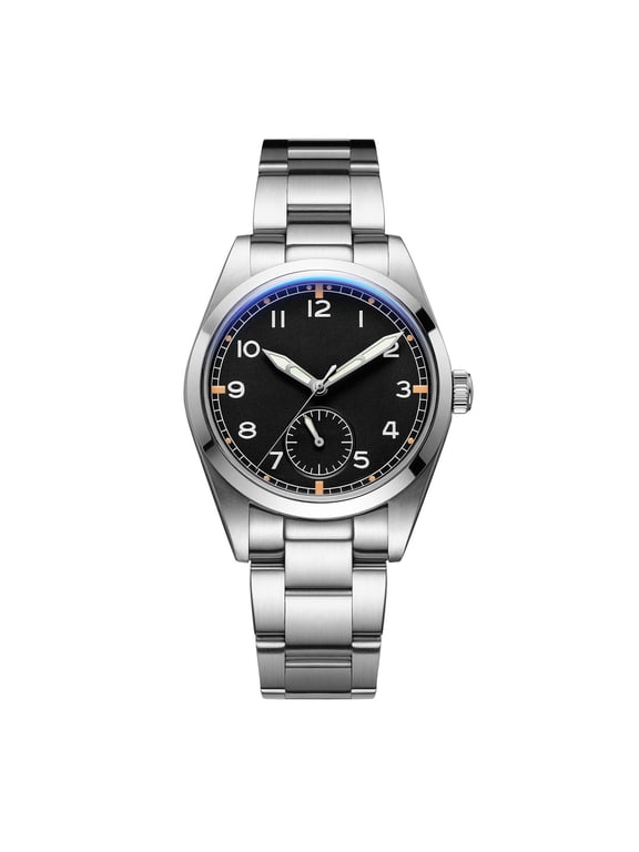 Men's Diver Watch 100M Waterproof Quartz Watch - Japanese VH60 Smooth-Sweep Movement, 316L Stainless Steel, Luminous Dial