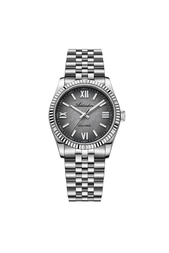 Men's Diver Watch – 100m Water Resistant, Japanese Quartz Movement, Sapphire Crystal, Stainless Steel Quartz Watches for Men, Super Luminous BGW9