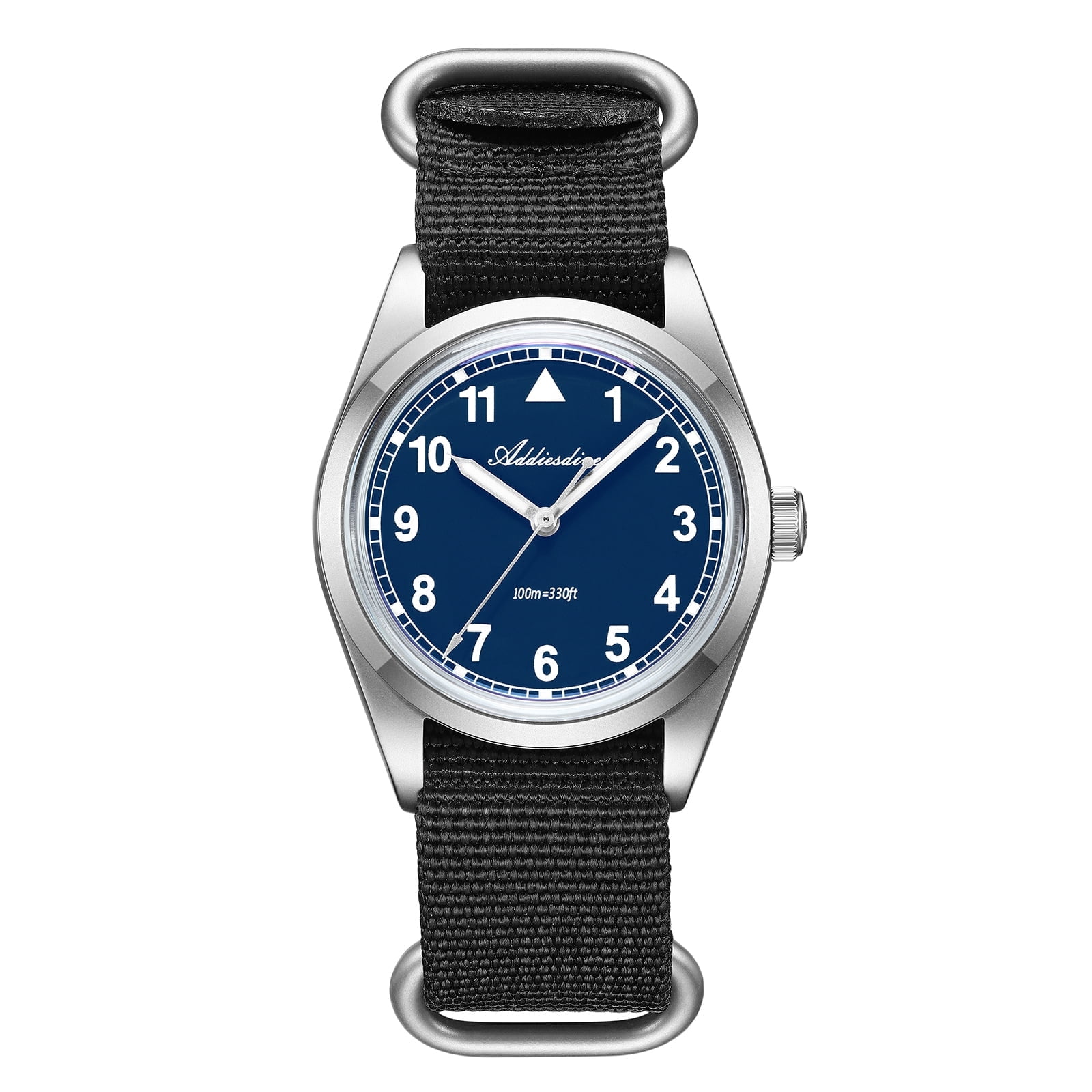 ADDIESDIVE Men's Diver Watch - 36mm Japanese VH31 Quartz Watch, 316L Stainless Steel, 100m Waterproof, Analog Watches with Luminous Military Style for Men