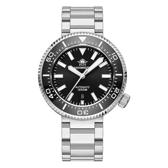 ADDIESDIVE Men's Luxury Automatic Dive Watch, 1000m Waterproof, Sapphire Crystal, Ceramic Bezel, Japanese 8215 Movement, Date, Luminous
