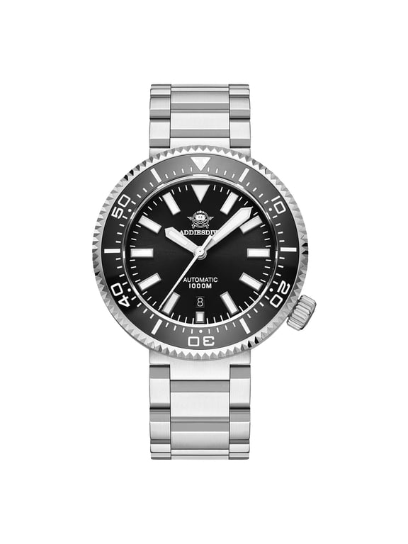 Men's Luxury Automatic Dive Watch, 1000m Waterproof, Synthetic Sapphire Crystal, Ceramic Bezel, Japanese 8215 Movement, Date, Luminous