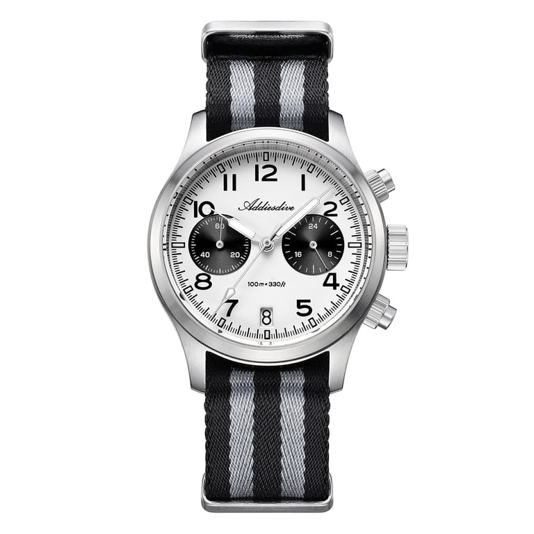 ADDIESDIVE Men's Chronograph Watch with Japanese VK64 Movement