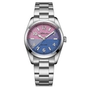 ADDIESDIVE Mens Quartz Watch 36mm, Pizza Dial, Sapphire Crystal, 316L Stainless Steel, BGW9 Luminous, 100M Waterproof Analog Watch, Gift for Men