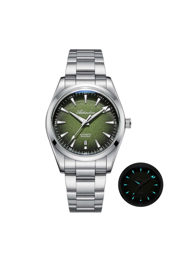 Men's Watch, Professional Automatic Dive Watch 100M, Japanese Automatic Mechanical Movement, 39mm Analog Watch with Super Luminous & Stainless Steel Band