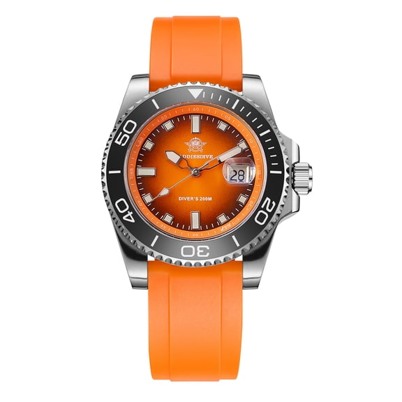 ADDIESDIVE Professional Dive Watch - Japanese Quartz Movement, 200M Waterproof Quartz Watch with Ceramic Rotating Bezel & Super Luminous