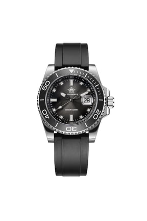 Professional Dive Watch for Men- Japanese Quartz Movement, 200M Waterproof Quartz Watch with Ceramic Rotating Bezel & Super Luminous
