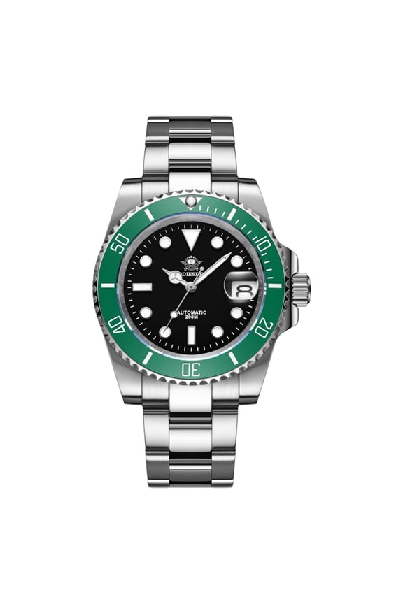 Professional Dive Watch for Men, Luxury Automatic Watch with Luminous 200M Waterproof, Sapphire Glass and Ceramic Rotating Bezel