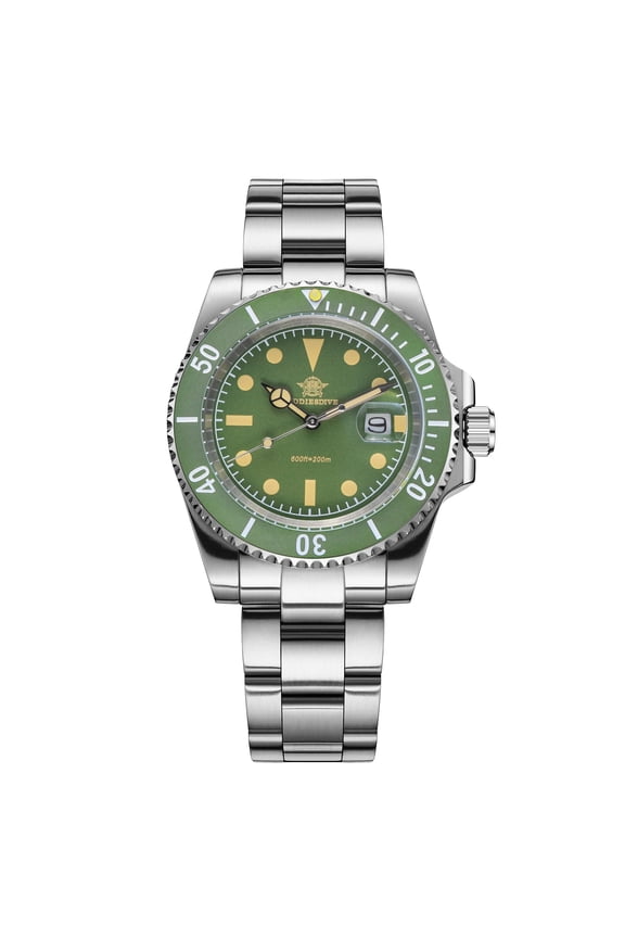 Quartz Watch for Men 200M Waterproof Dive Watch with Japanese Movement 316L Stainless Steel & Ceramic Bezel Super Luminous Men's Watches