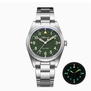 ADDIESDIVE Titanium Mens Watch - Japanese VH31 Sweep Second Quartz Watch, 100m Waterproof Lightweight Analog Watch for Men