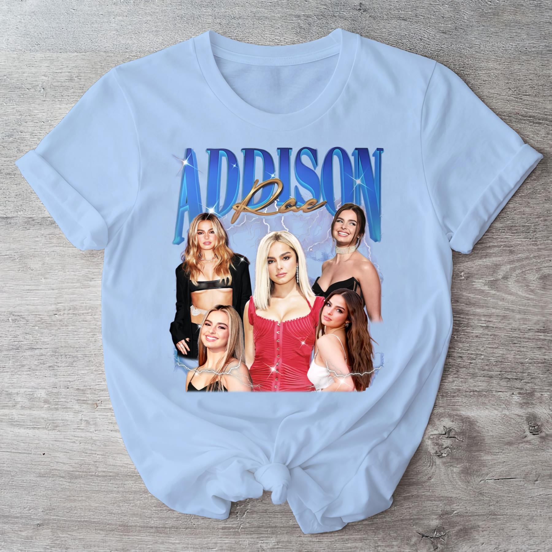 ADDISON RAE Vintage Shirt, 90s Hip-hop Style Addison Rae Shirt, Addison ...