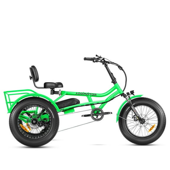 ADDMOTOR ARISETAN Electric Trike for Adults, 750W Rear Motor Electric Tricycle, 85MI 48V 20AH UL2849 Etrike, 380lbs, Semi-Recumbent Three Wheel Electric Bike for Seniors, Parking Brake & Differential