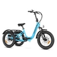 thumbnail image 1 of ADDMOTOR Citytan Folding Electric Trike for Adults, 65 Miles, 48V 13.5Ah Battery, 20 Mph, 500W Rear-Drive Motor E-Tricycle with Suspension, Differential, Parking Brake System, 20x3.0 Fat Tire, 1 of 10