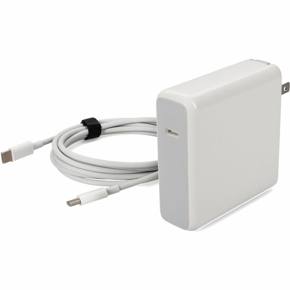 AddOn Apple Computer MX0J2ZM/A Compatible 90W 20V at 4.7A Power Adapter with USB-C Cable