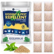 ADDOT Indoor Peppermint Rodent Repellent - 10 Pack, 40g Each