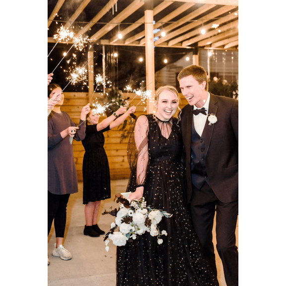 ADDSERK40Pcs Sparkler Wand Wedding Send-Off Tag Accessories, 18IN Label Fairy Sticks, Suitable for Christmas Celebrations, Wedding Favors, Anniversaries, Engagement Parties and Gatherings.