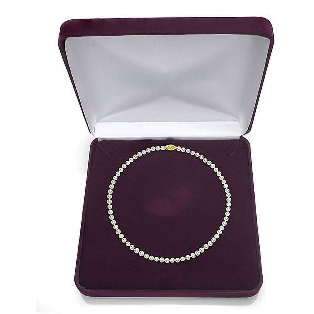 ADDURN 10-11mm White Freshwater Pearl Necklace with 14kt Fishhook Clasp, 18"