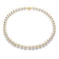 thumbnail image 1 of ADDURN 8-9mm Cultured Freshwater Pearl and 14KY 3mm Smooth Bead Necklace with Matching 14KY Ball Clasp, Available in sizes from 16” up to 24”, 1 of 1