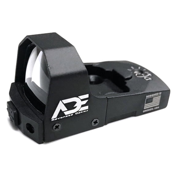 ADE Advanced Optics RD3-006B Mini Reflex Micro Blue Dot Sight, 1x26mm, 3 MOA Reticle, Black