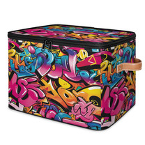 ADECORIVY Kawaii Koala Tree Storage Bin with Zipper Lid, Fabric Storage ...