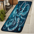 thumbnail image 1 of ADECORIVY Ocean Octopus Hallway Runner Rug 2x6 Washable Kitchen Runner Non Slip Laundry Room Bathroom Rug Funny Ocean Kraken Soft Carpet for Living Room Entryway Mat, 1 of 8