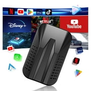 ADELAICE 5GHz Wifi Apple CarPlay& Android Auto CarPlay,Wireless Car Play Adapter for Car Stereo Factory,Bluetooth/Siri/GPS,Ai Box Carplay Support Google/YouTube/Tiktok/TF Card, Plug and Play Carplay