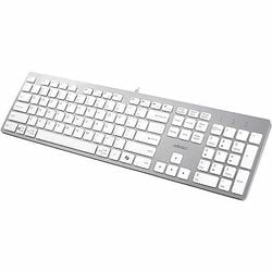 ADESSO USB-C Multi OS Scissor Switch Keyboard With CoPilot AI Hotkey And USB-C, USB-A, 3.5mm Aux Ports