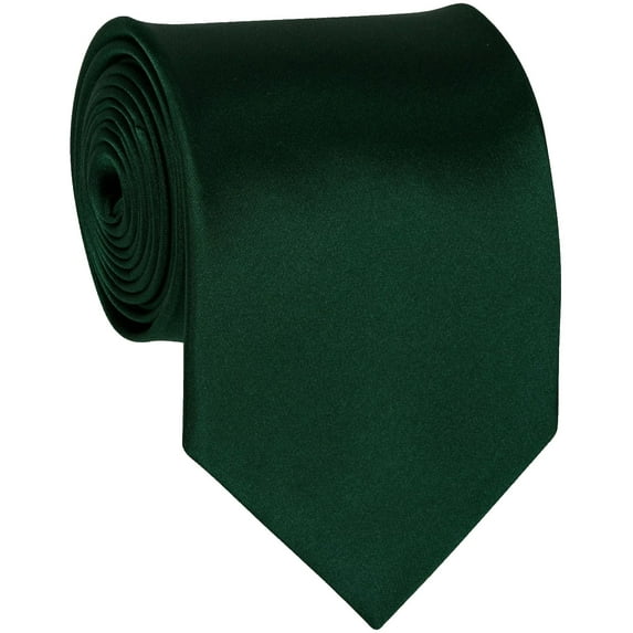 ADF-17 - Mens - Forest Green - Solid Necktie