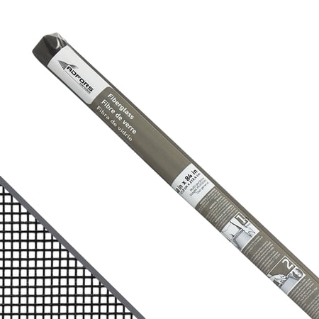 ADFORS Charcoal Fiberglass 48 in. x 84 in. Screen Roll for Windows & Door