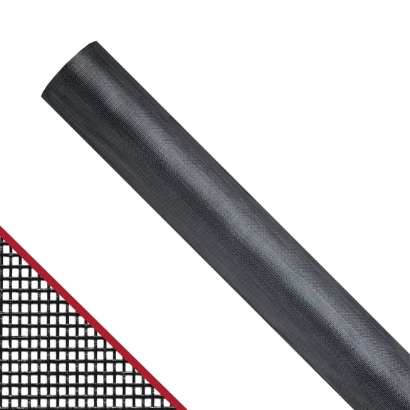 ADFORS Extra Strength Screen, 48 Inches x 100 Feet Roll - Heavy-Duty Replacement Screen for Windows and Doors - Charcoal CA3
